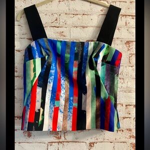 Milly Multicolor Lorena Striped Camisole Size 6 NWOT